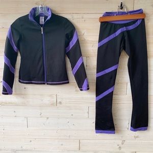 Chloe Noel Figure Skating Jacket and Pants Size XS